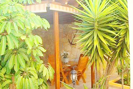 Gran terraza idílica