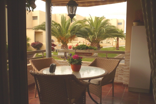 Muebles de mimbre