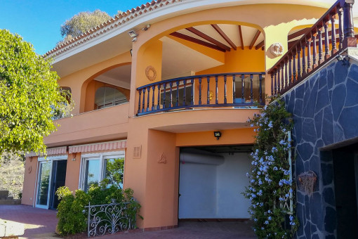 Vista exterior del chalet