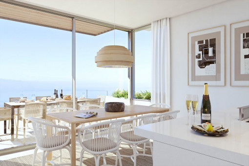 Vista al comedor