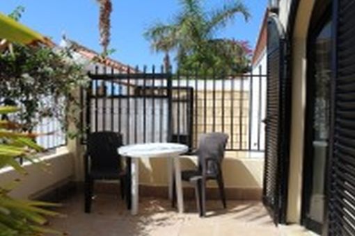 Comedor en la terraza