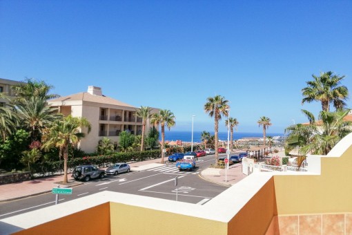 Vista a la playa