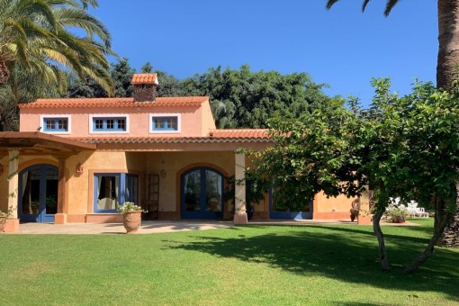 Jardín grande