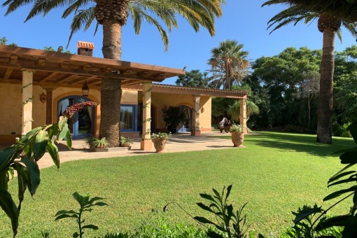 Vista exterior de la finca