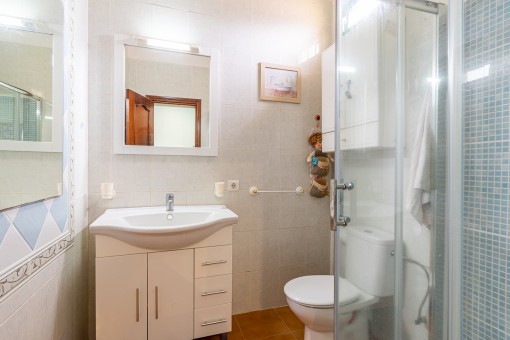 Uno de 3 baño
