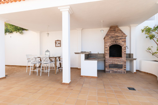 Cocina exterior fantástica