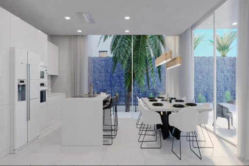 Cocina y comedor