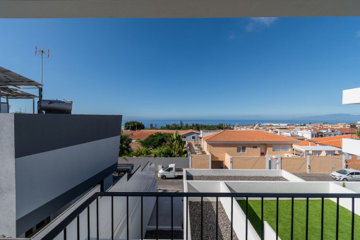 Terraza con vistas al mar