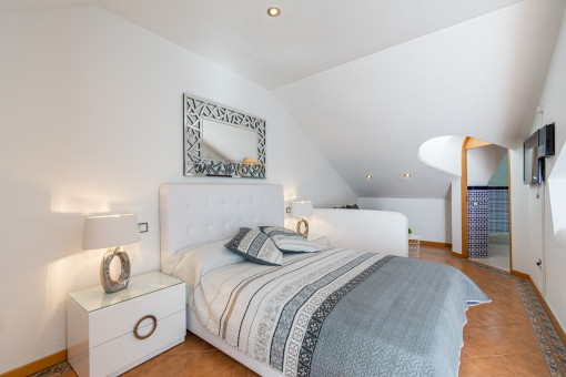 One of 2 bedrooms
