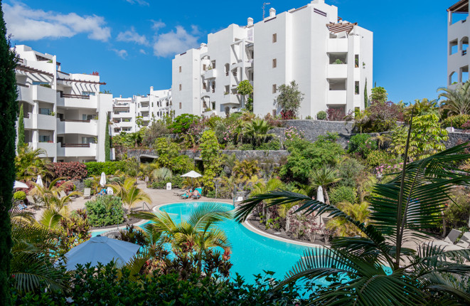 Apartamento de un dormitorio en los lujosos Jardines de los Menceyes, Palm-Mar, Arona