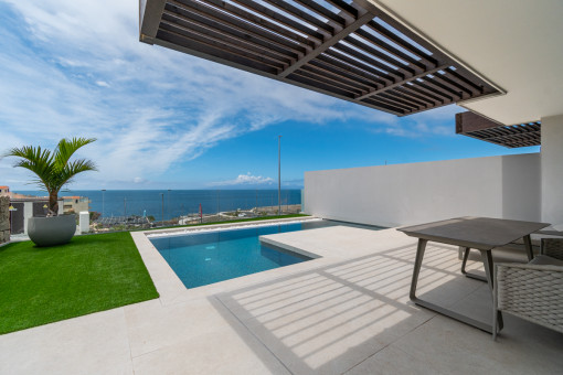 Piscina y terraza