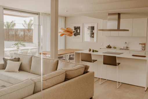 Cocina y salón