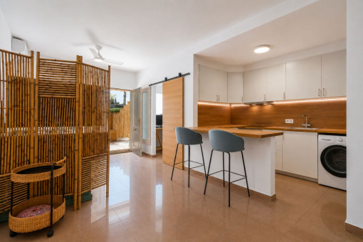 Cocina y salón