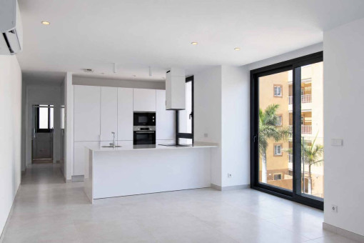 Salón y cocina