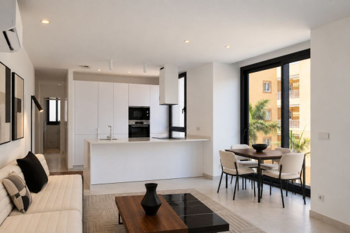 Salón y cocina
