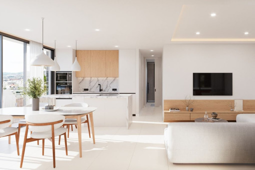 Salón y cocina