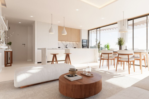 Salón y cocina