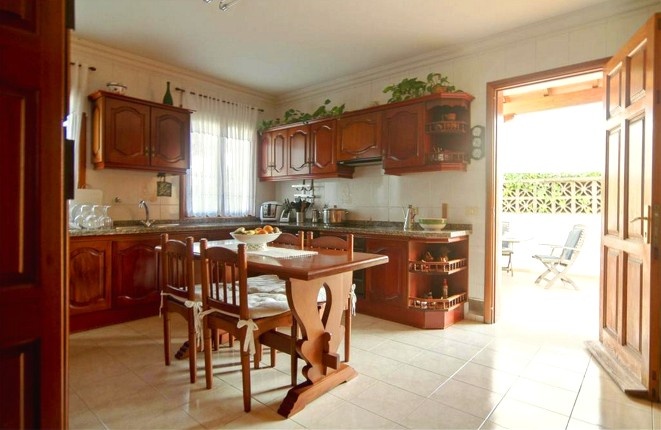 La cocina en la planta principal