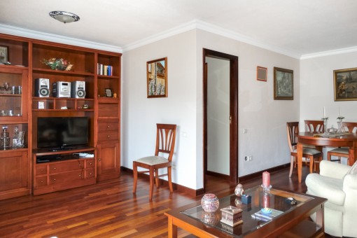 Vista alternativa de la sala de estar
