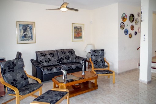 Sala de estar acogedora